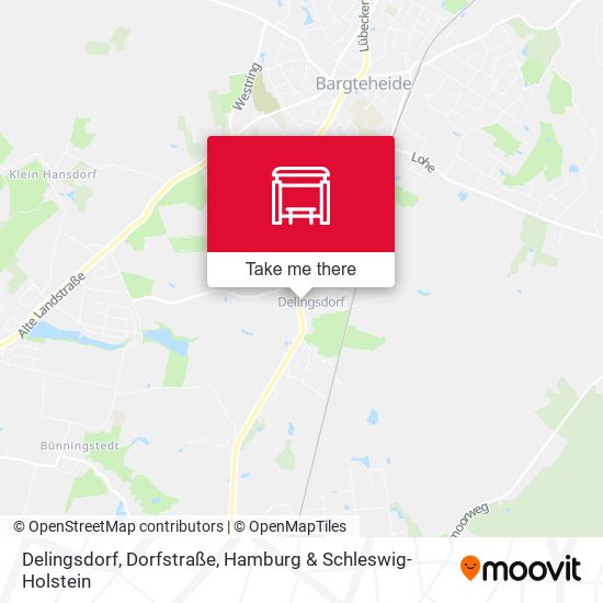 Delingsdorf, Dorfstraße map