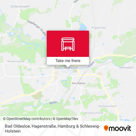 Bad Oldesloe, Hagenstraße map