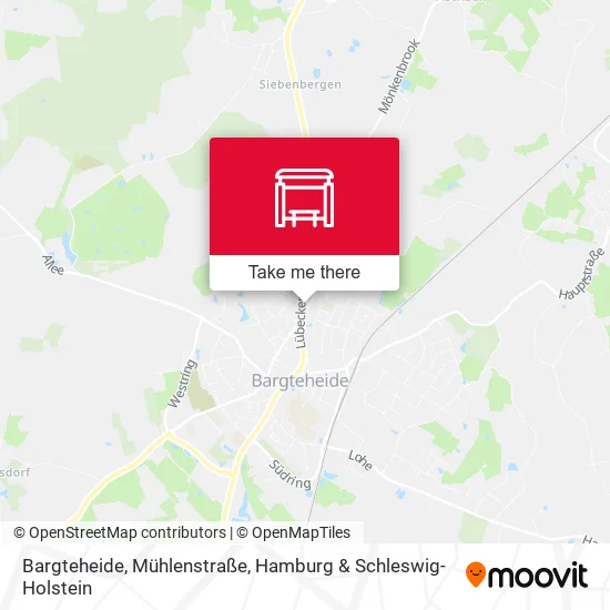 Карта Bargteheide, Mühlenstraße