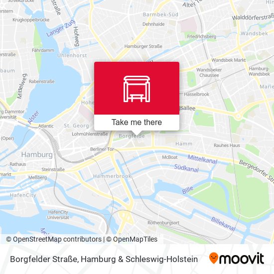 Borgfelder Straße map