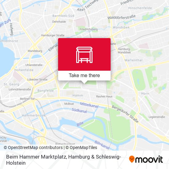 Beim Hammer Marktplatz map