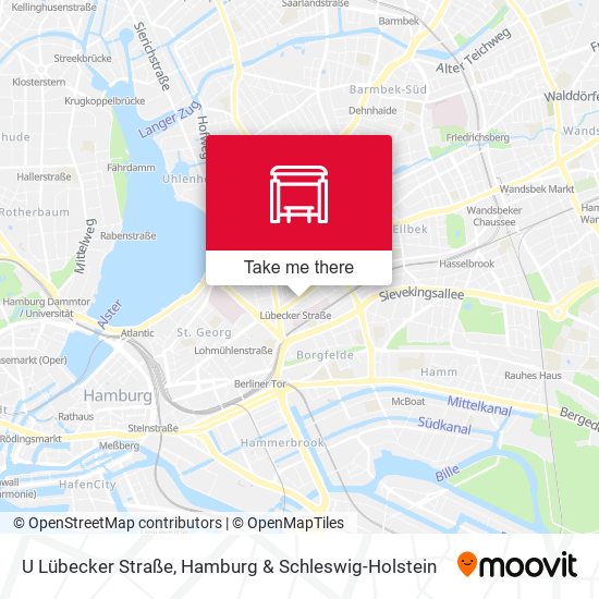 U Lübecker Straße map