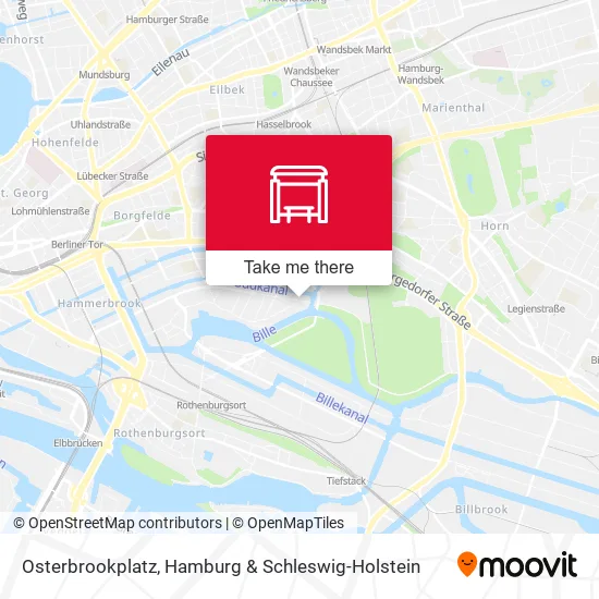 Карта Osterbrookplatz