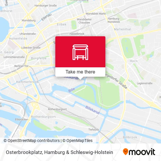 Карта Osterbrookplatz
