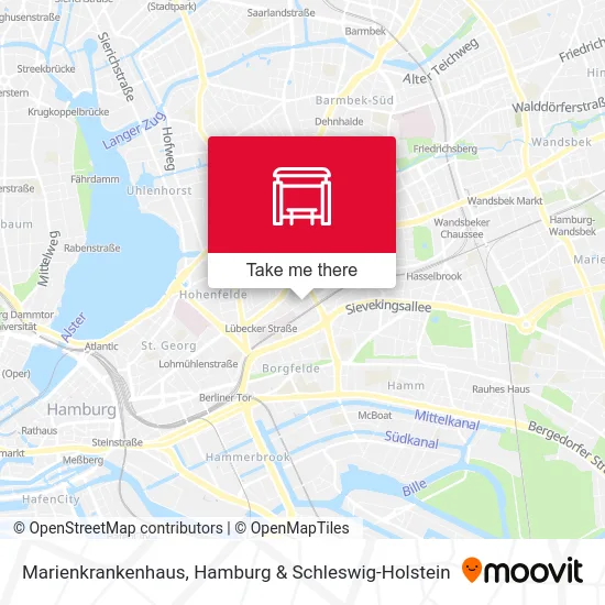 Marienkrankenhaus map