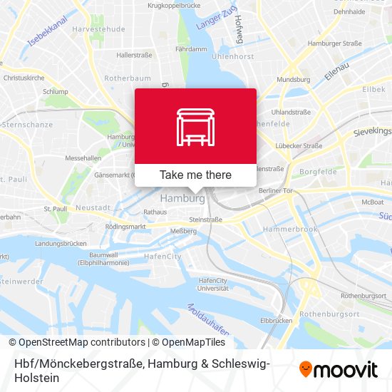 Hbf/Mönckebergstraße map