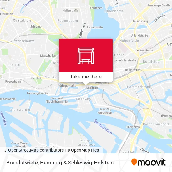 Карта Brandstwiete