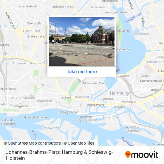 Johannes-Brahms-Platz map