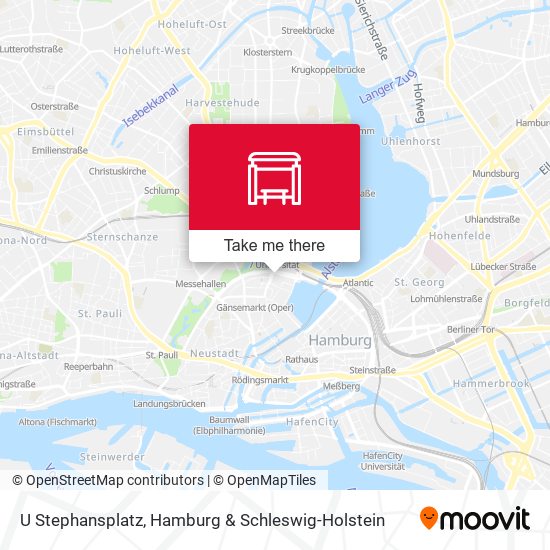 Карта U Stephansplatz
