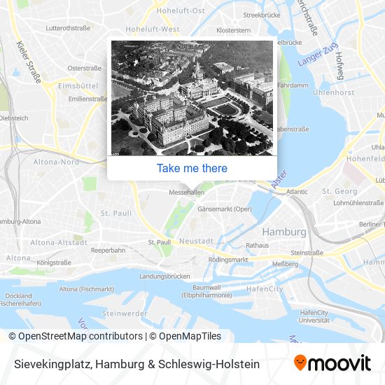 Sievekingplatz map