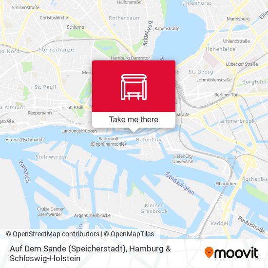 Auf Dem Sande (Speicherstadt) map