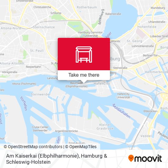 Am Kaiserkai (Elbphilharmonie) map