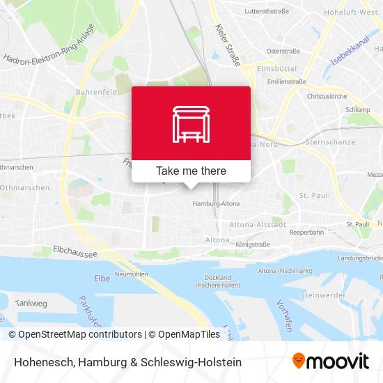 Карта Hohenesch