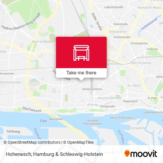 Карта Hohenesch
