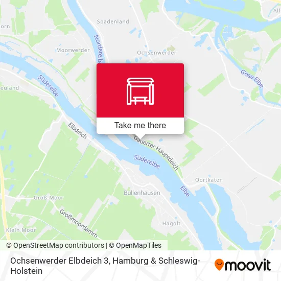 Карта Ochsenwerder Elbdeich 3