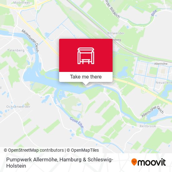 Pumpwerk Allermöhe map