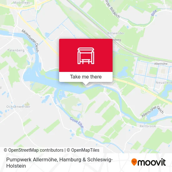 Карта Pumpwerk Allermöhe