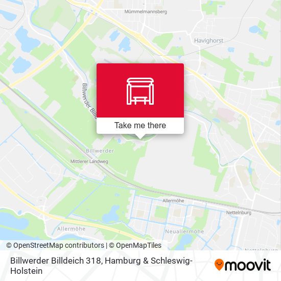 Billwerder Billdeich 318 map