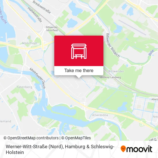 Карта Werner-Witt-Straße (Nord)