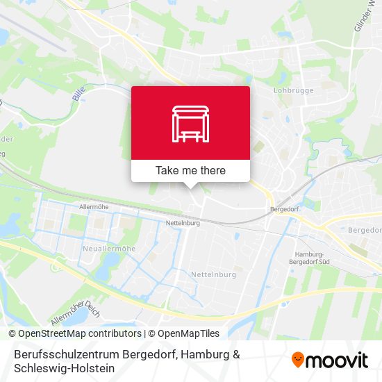 Berufsschulzentrum Bergedorf map
