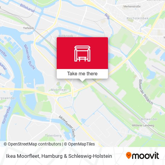 Ikea Moorfleet map