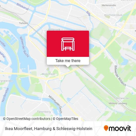 Карта Ikea Moorfleet