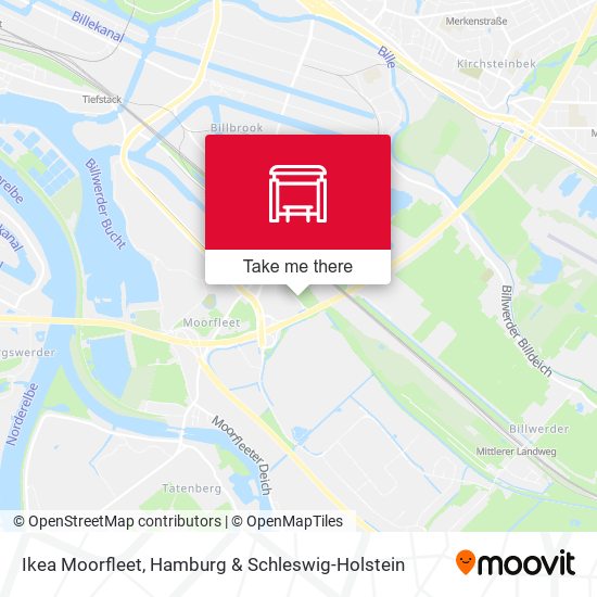 Ikea Moorfleet map