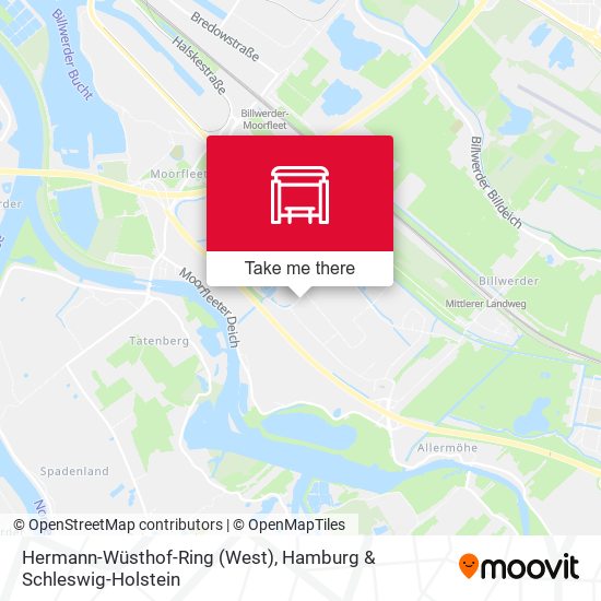 Hermann-Wüsthof-Ring (West) map
