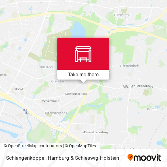 Карта Schlangenkoppel