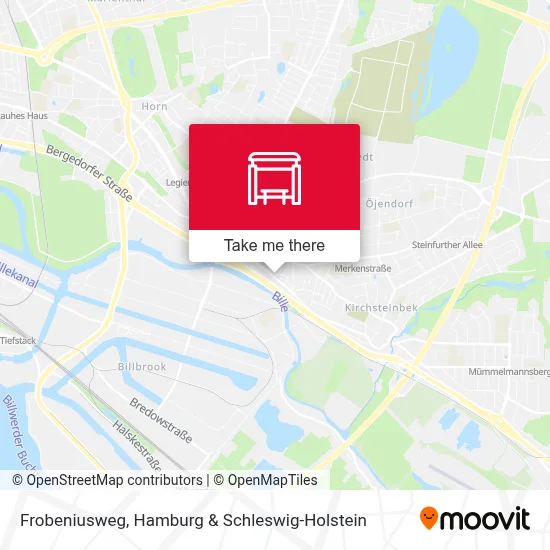 Frobeniusweg map