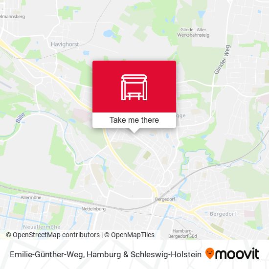 Emilie-Günther-Weg map
