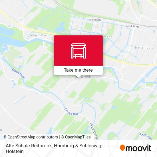 Alte Schule Reitbrook map