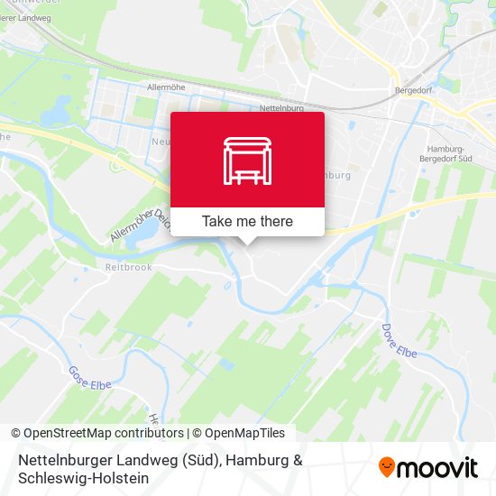 Nettelnburger Landweg (Süd) map