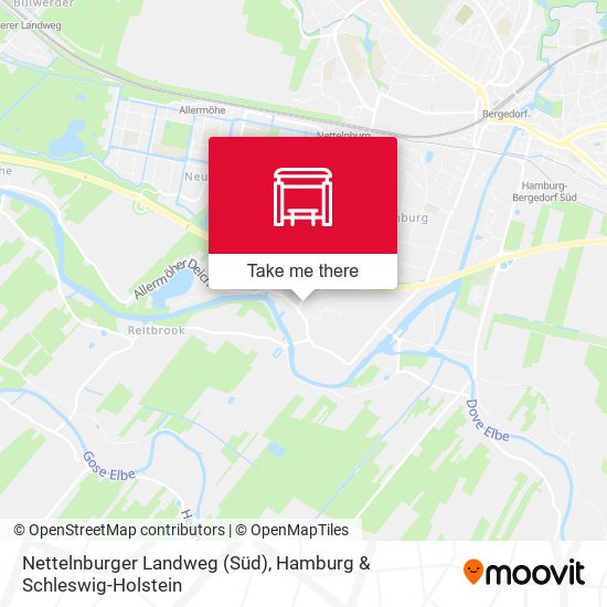 Nettelnburger Landweg (Süd) map