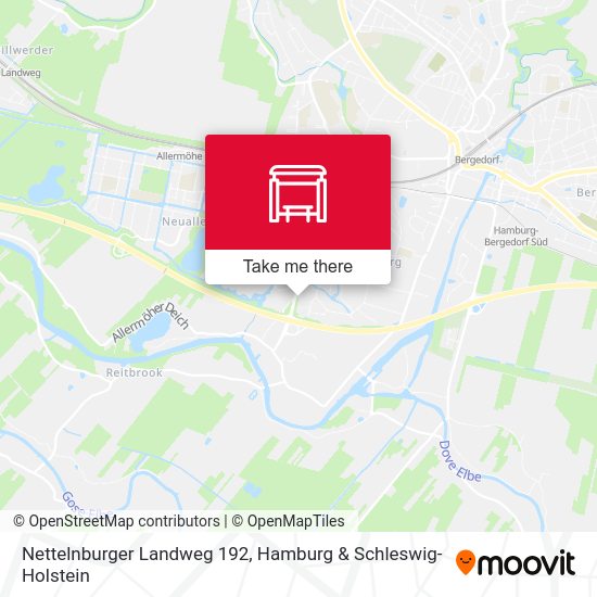 Nettelnburger Landweg 192 map