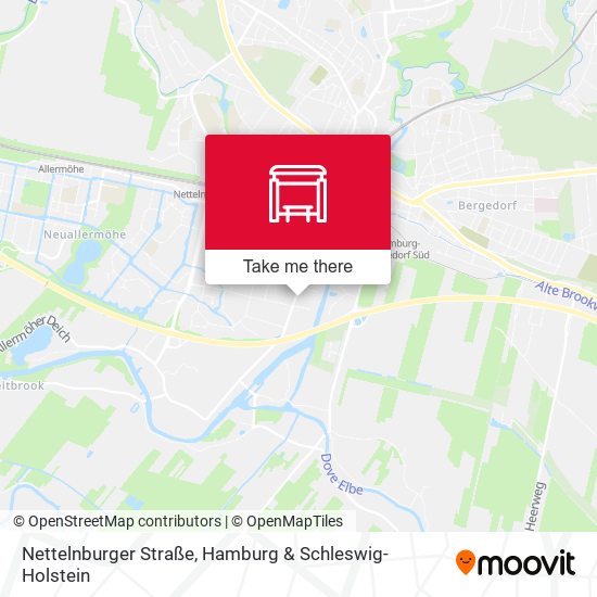 Nettelnburger Straße map