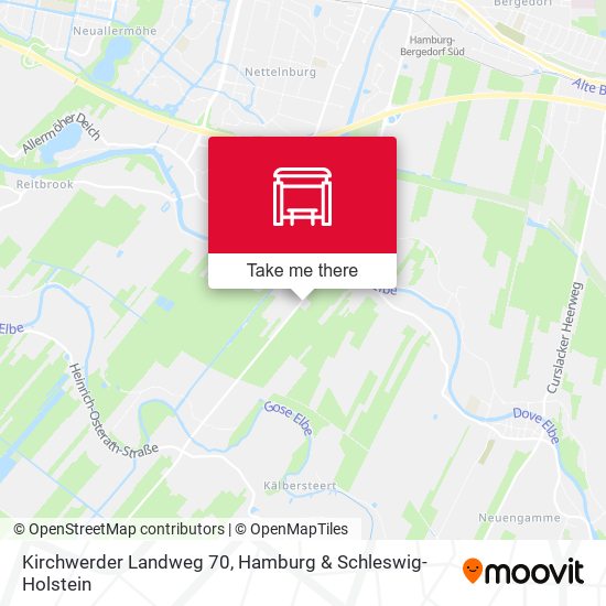 Kirchwerder Landweg 70 map