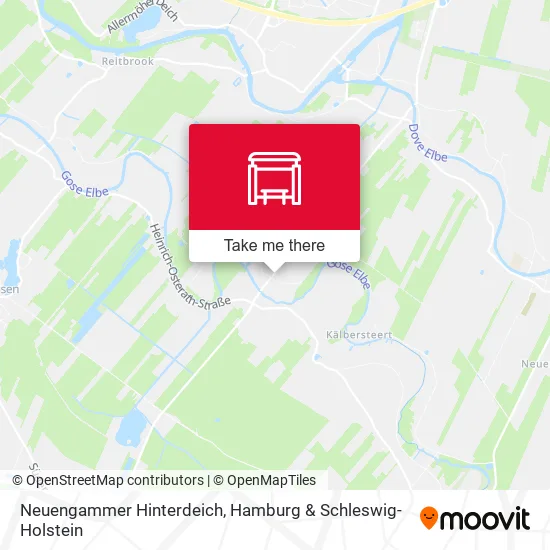 Карта Neuengammer Hinterdeich