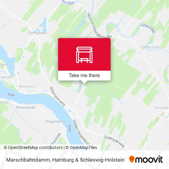 Карта Marschbahndamm
