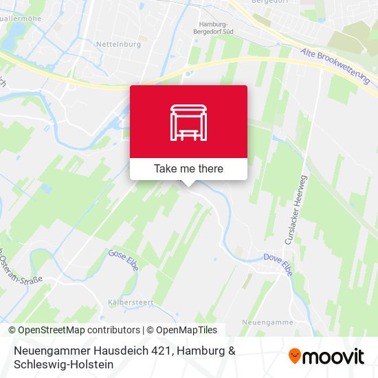 Neuengammer Hausdeich 421 map