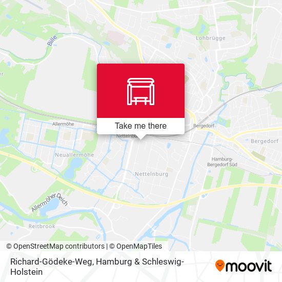 Richard-Gödeke-Weg map