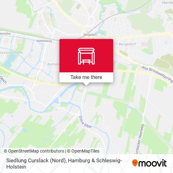 Siedlung Curslack (Nord) map