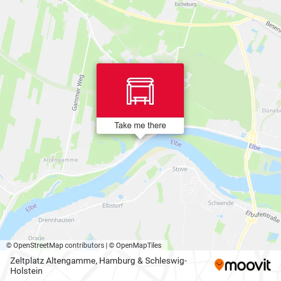 Карта Zeltplatz Altengamme