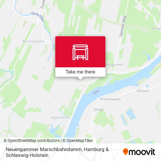 Neuengammer Marschbahndamm map