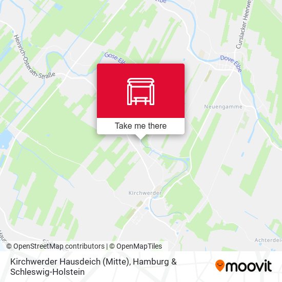 Kirchwerder Hausdeich (Mitte) map