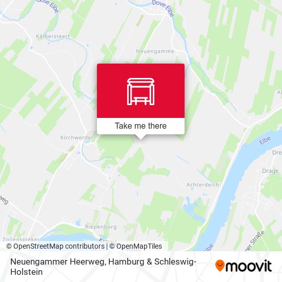 Neuengammer Heerweg map