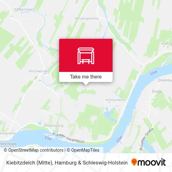 Kiebitzdeich (Mitte) map