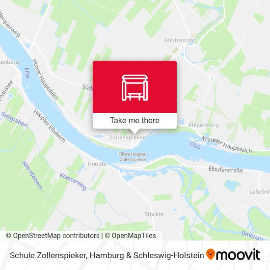 Карта Schule Zollenspieker