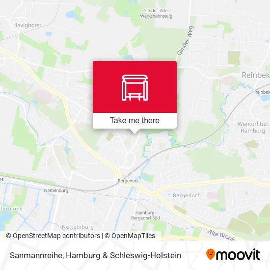 Карта Sanmannreihe