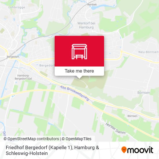 Friedhof Bergedorf (Kapelle 1) map